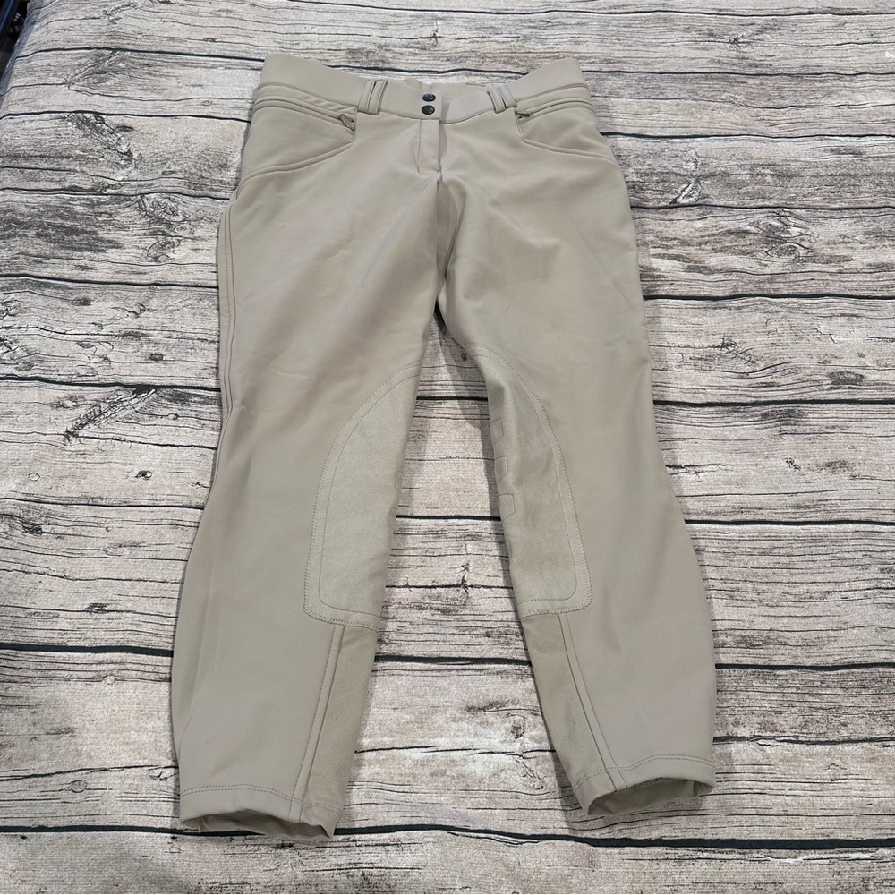 Ariat Neutral Beige Equestrian Breeches Size 28R